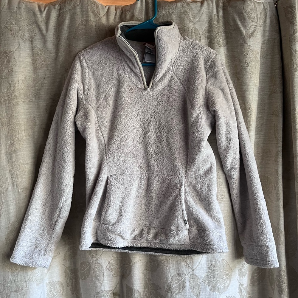 The North Face Women’s 1/4 Zip Fleece, Off-White